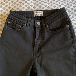 ACNE - Black Denim Jeans